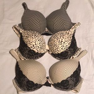 Cacique Underwire Push-up Bra Lot 38DD